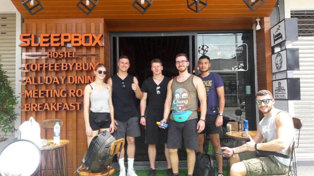 Sleepbox Hostel Suratthani Сурат Тхани Екстериор снимка